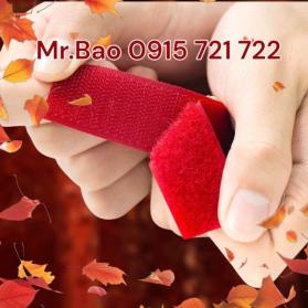 Băng nhám xé màu tồn- Màu 150- Red 