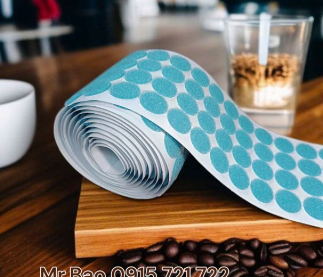 Nhám xé cắt miếng-Ép logo