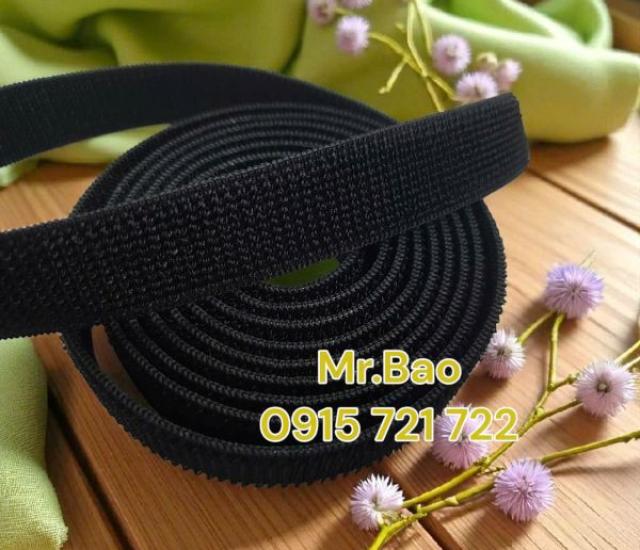 Đai xù co giãn- Elastic velcro Loop