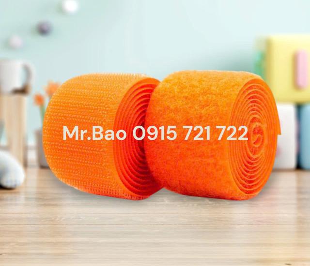 Băng nhám xé màu tồn- Màu 100- Orange